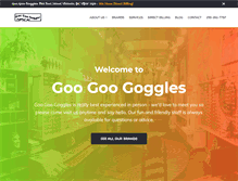 Tablet Screenshot of googoogogglesoptical.com